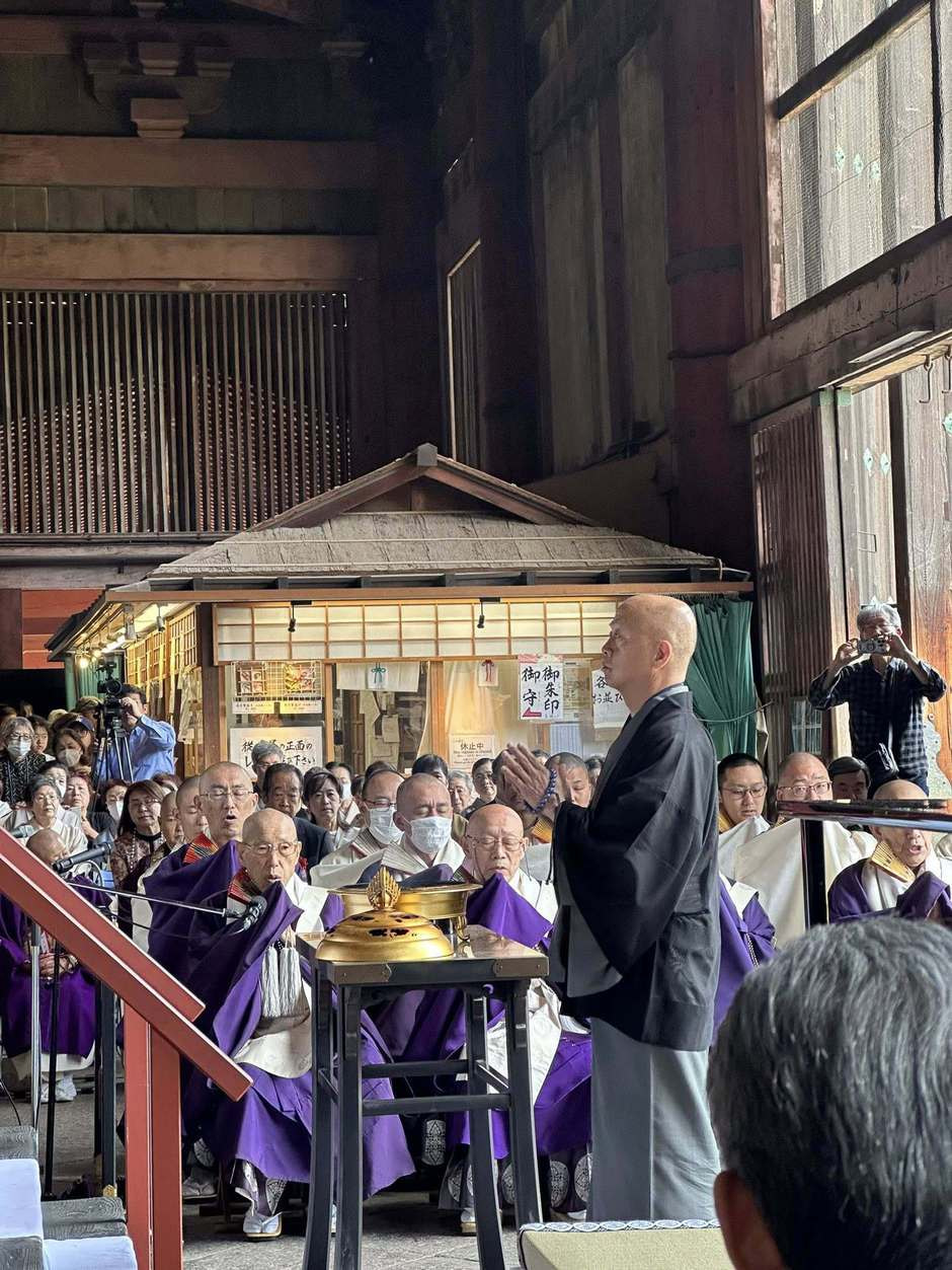 東大寺　茶会